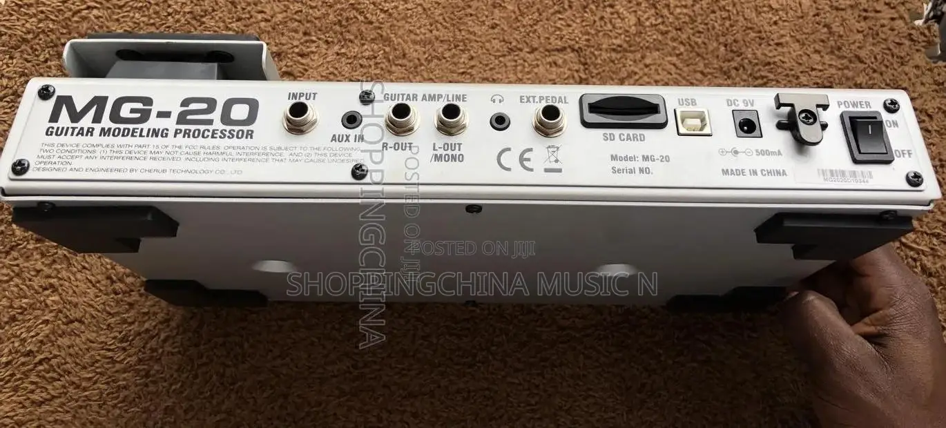 Nux Mg-20 Guitar Modeling Processor Effects