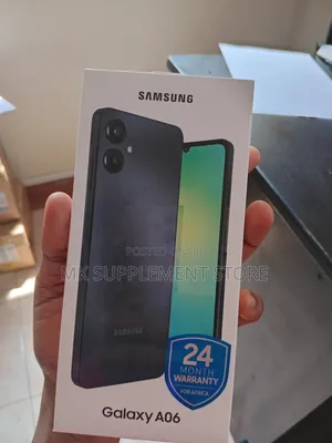 New Samsung Galaxy A06 64 GB Black
