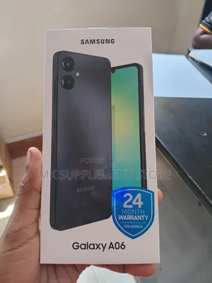 New Samsung Galaxy A06 64 GB Black