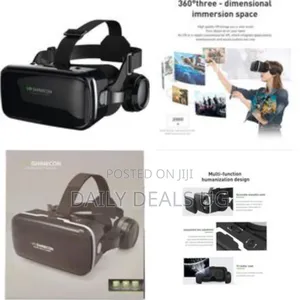 Vr Shinecon Vr Headset With Headphones