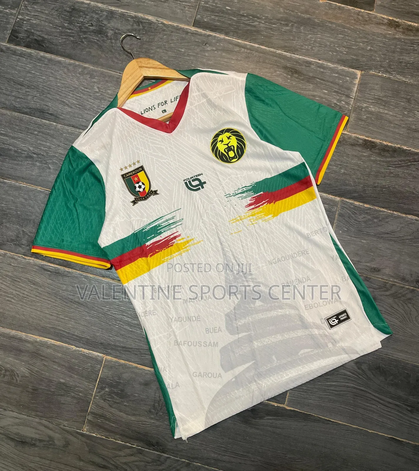 Fourteen Club Jersey Original Material Cameroun