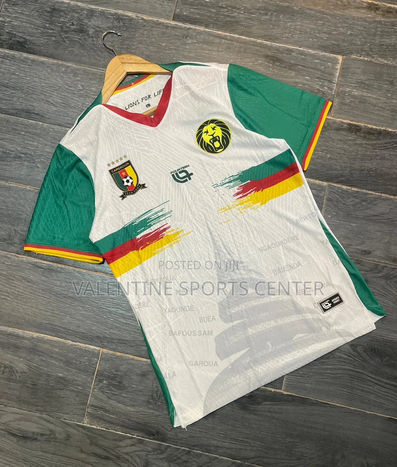Fourteen Club Jersey Original Material Cameroun