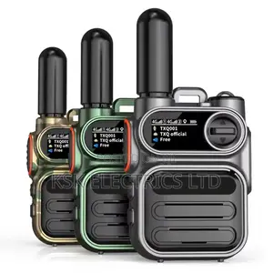 Sim Card Mini Handheld 50km Long Range Walkie Talkie