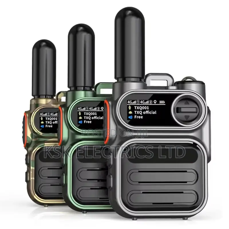 Sim Card Mini Handheld 50km Long Range Walkie Talkie