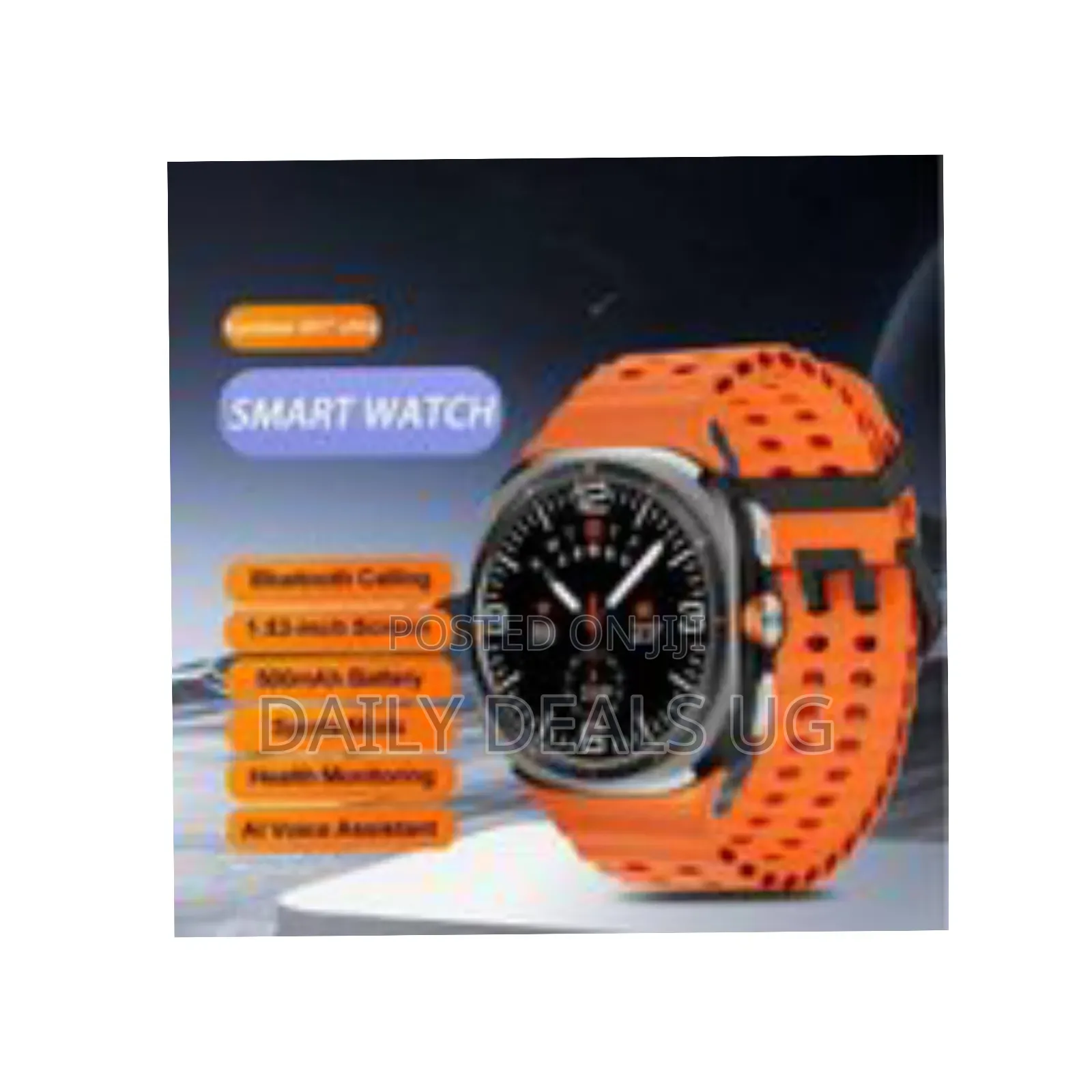 Kalobee America Sk7 Ultra Smartwatch 1.53 Inch 128m 500ma Outdoor