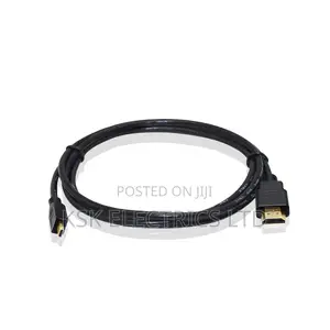 Black Micro Hdmi Cable 60hz Gold-Plated Micro Hdmi Cable 1m 2m 3m