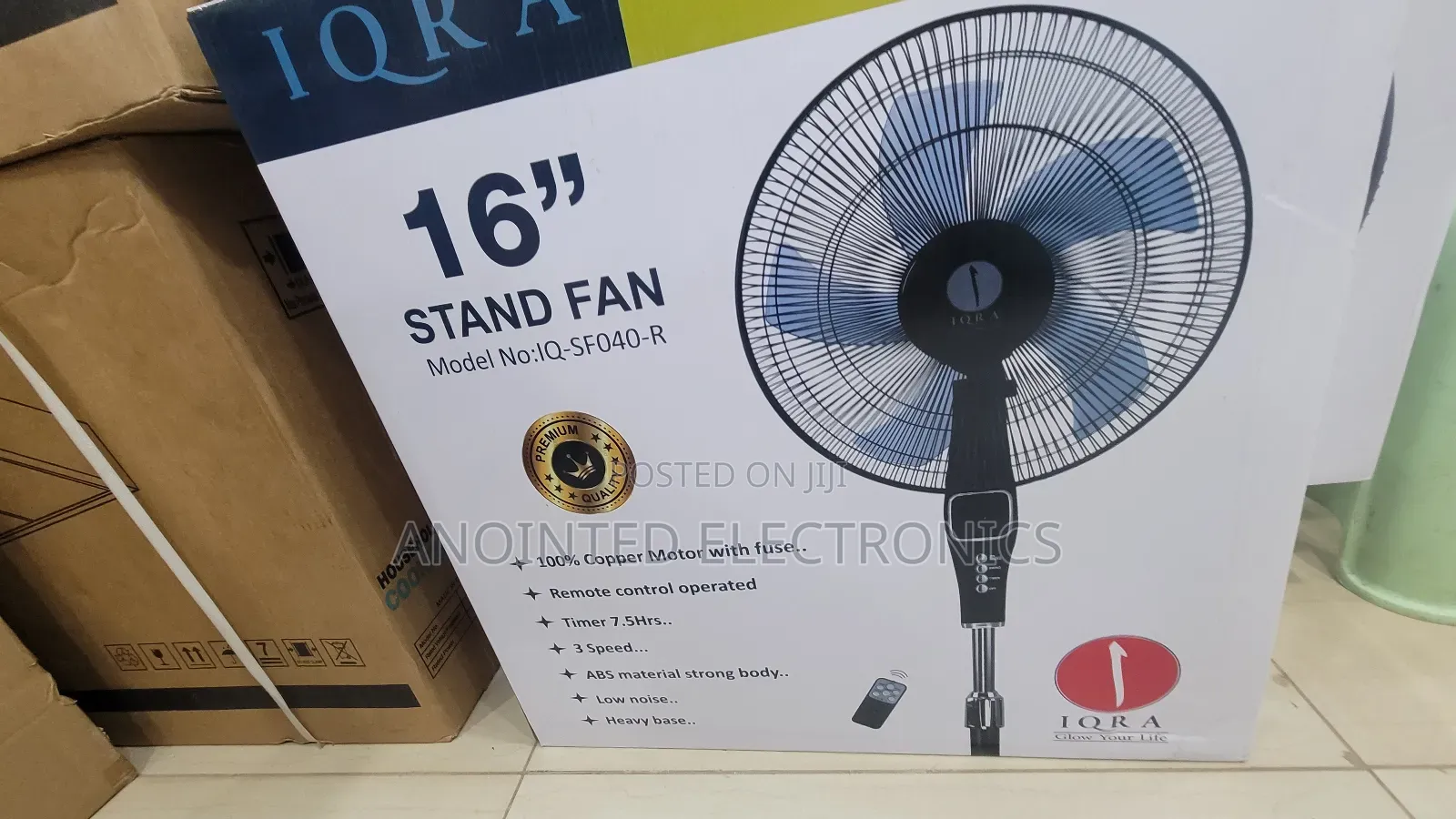 16inches Iqra Standing Fan