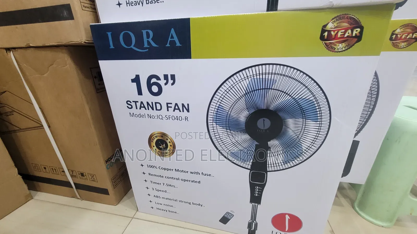 Iqra Standing Remote Fans