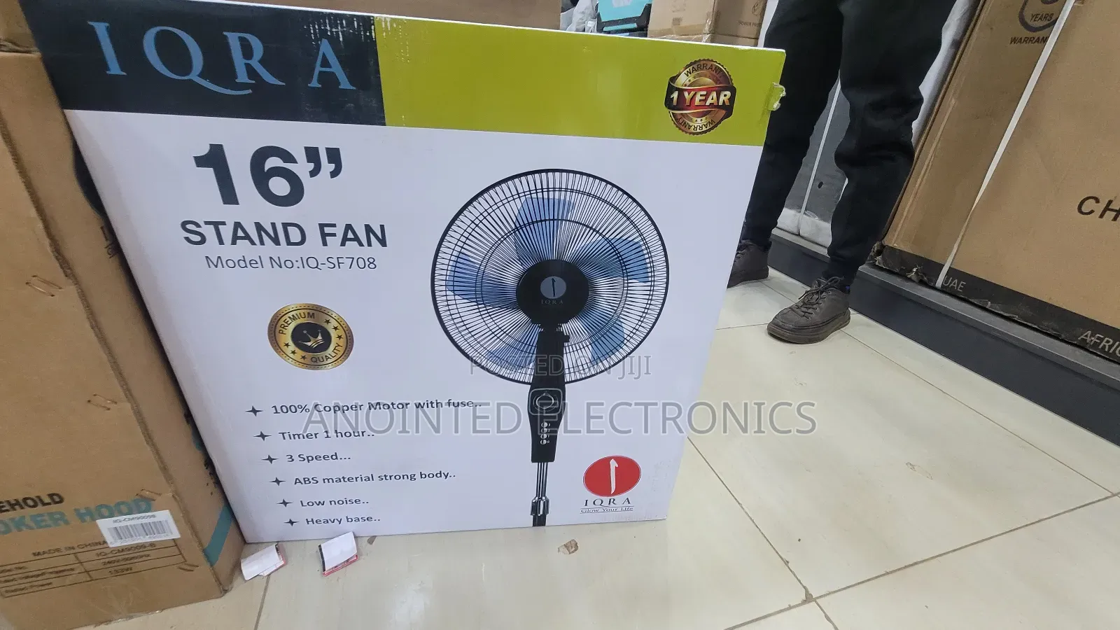 Iqra Standing Remote Fans