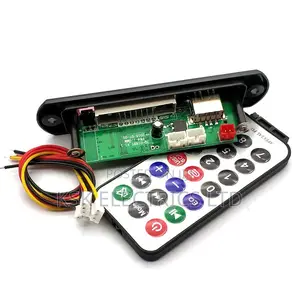 Wireless 12v Mp3 Wma Decoder Board Audio Module Tf Usb Radio For Car