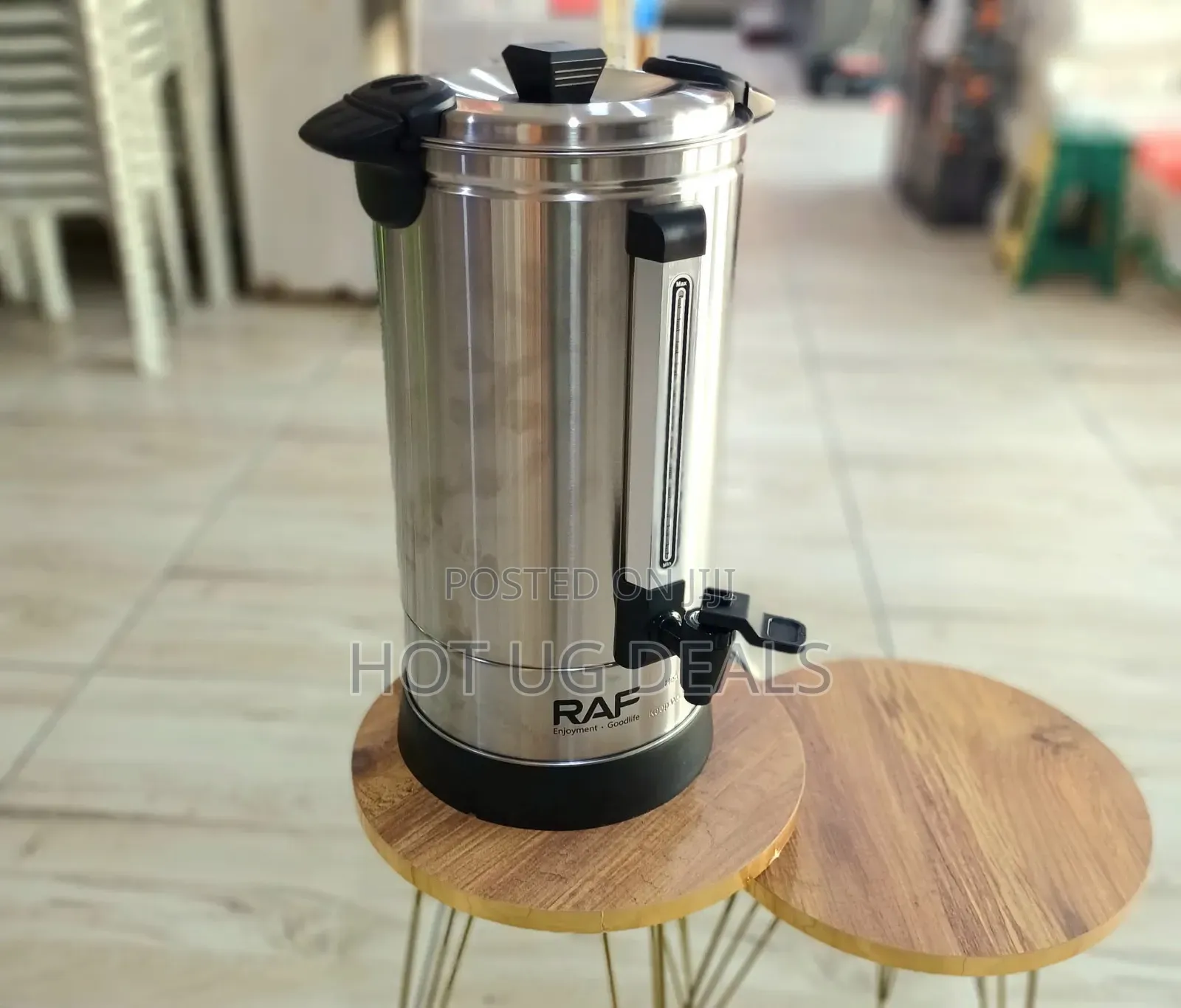 Raf 20l Electric Hot Water Bucket Stainless Steel Material
