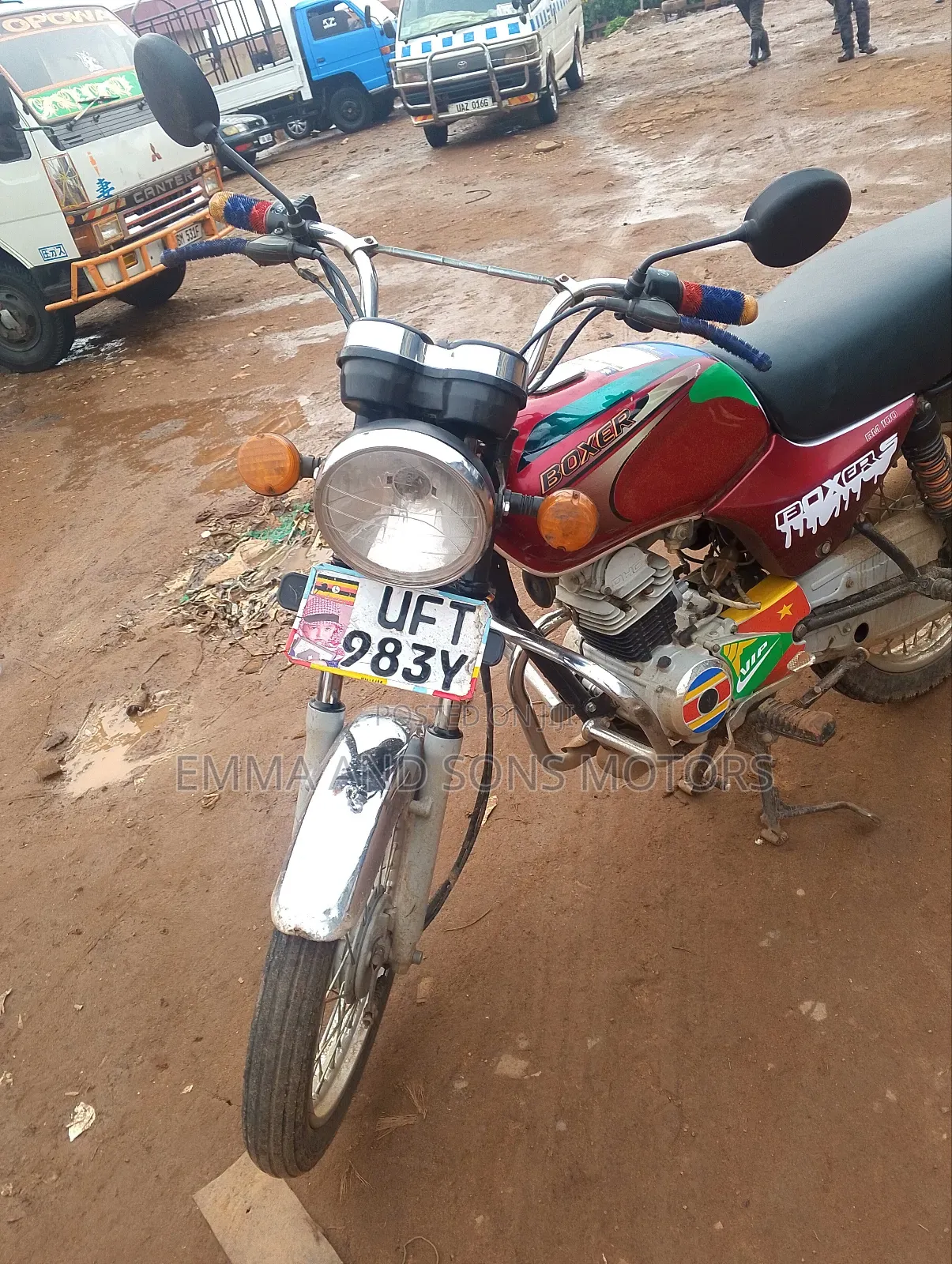 Bajaj Boxer 2022 Red
