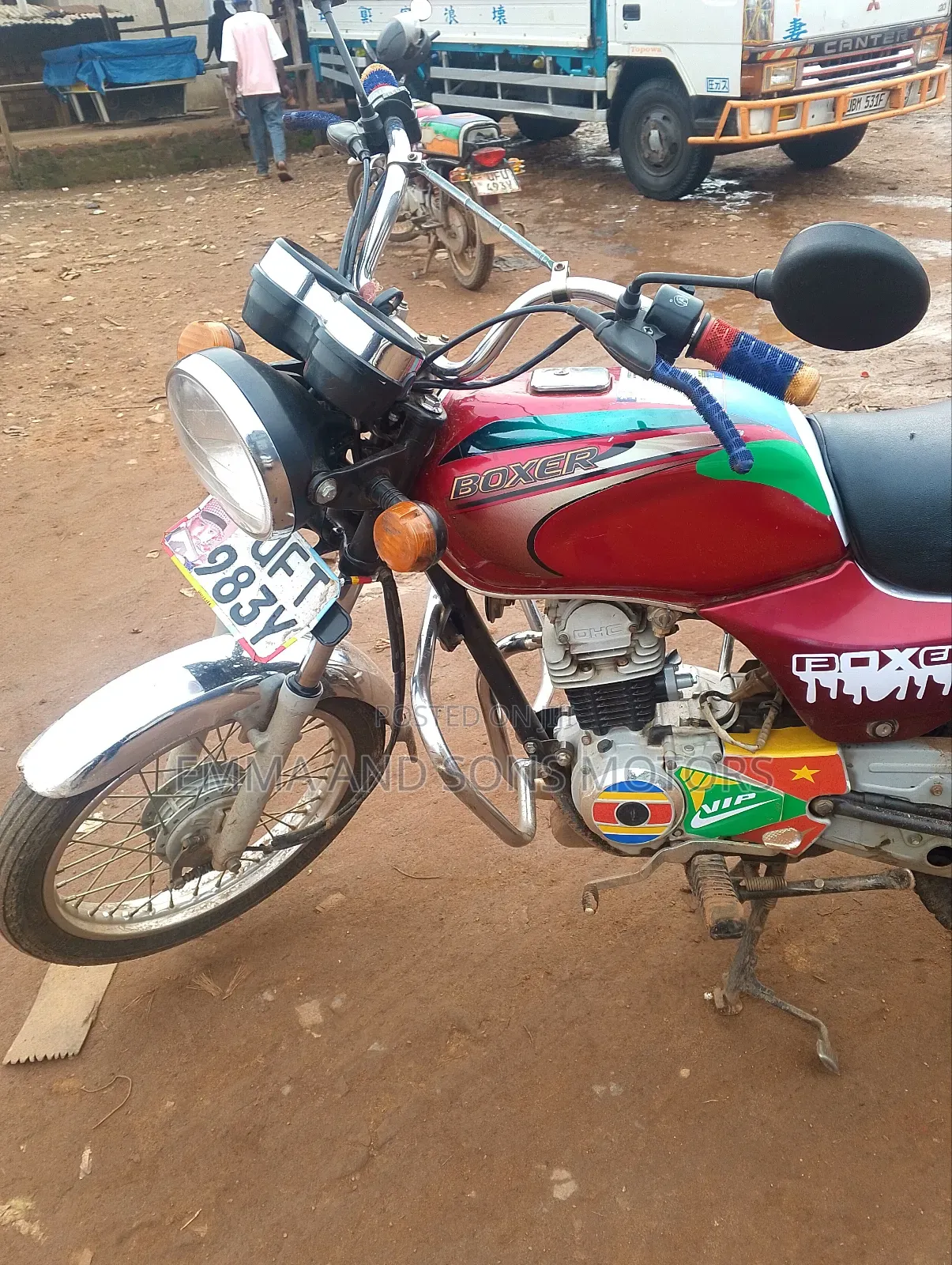 Bajaj Boxer 2022 Red