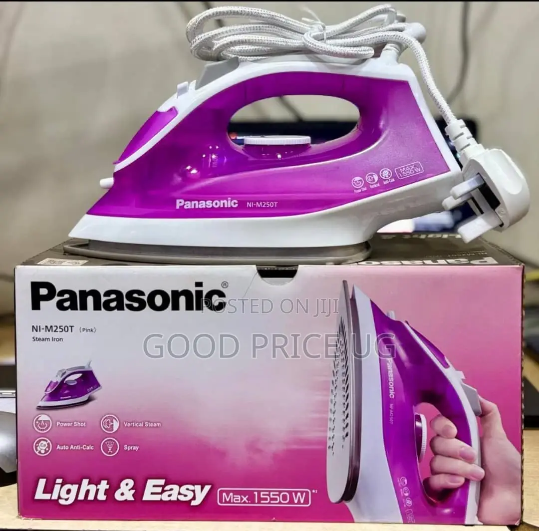 Panasonic Ni-M250t Steam Iron (Pink).