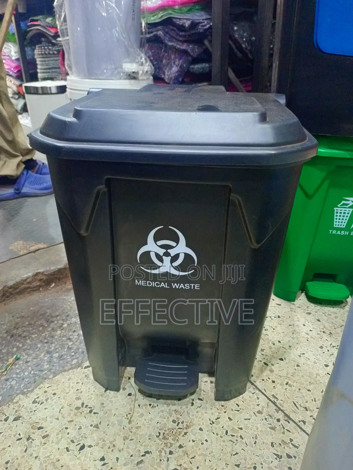 Plastic Bio-Medical Waste Pedal Bin 30l