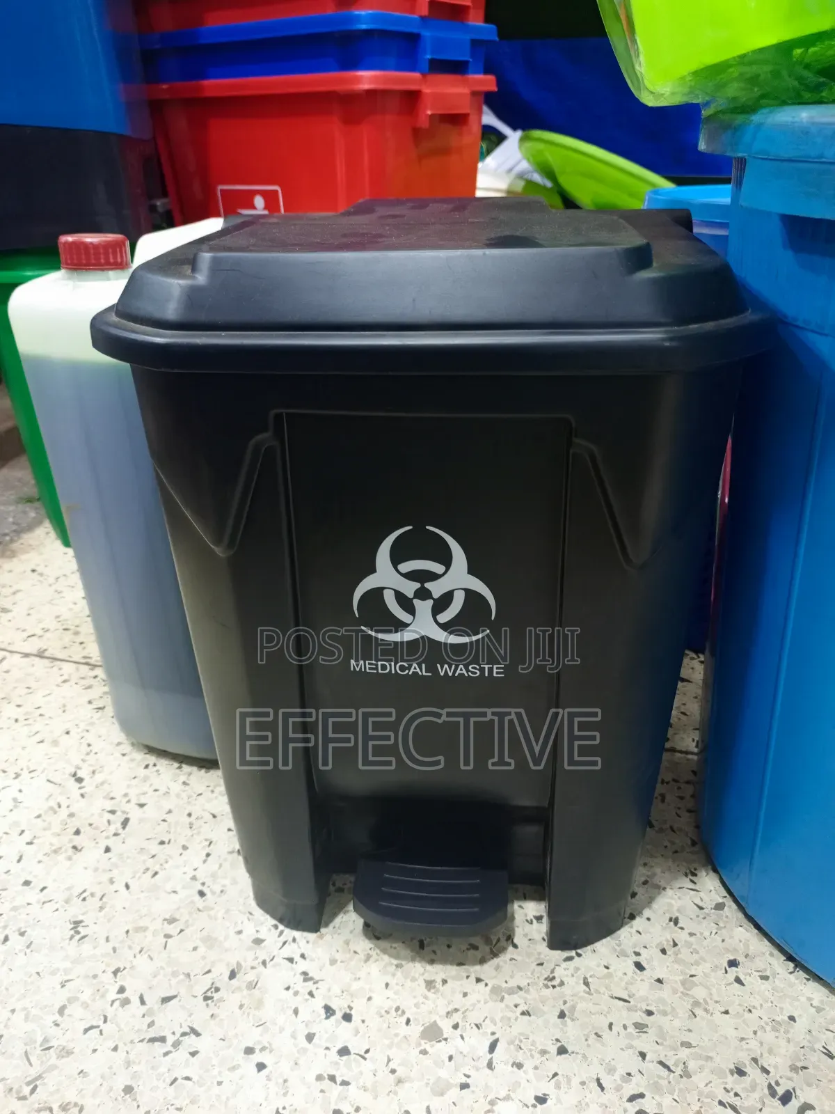 Plastic Bio-Medical Waste Pedal Bin 30l