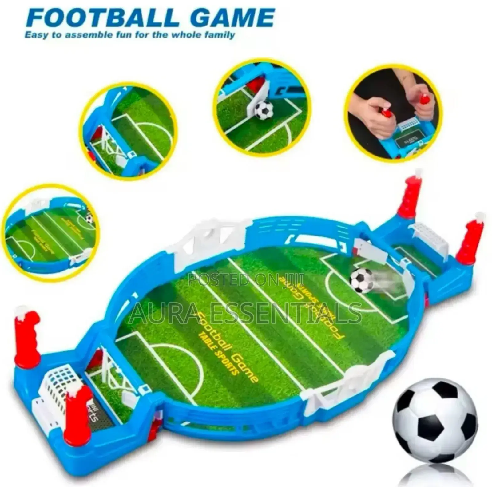 Mini Tabletop Football (Foosball) Game Set