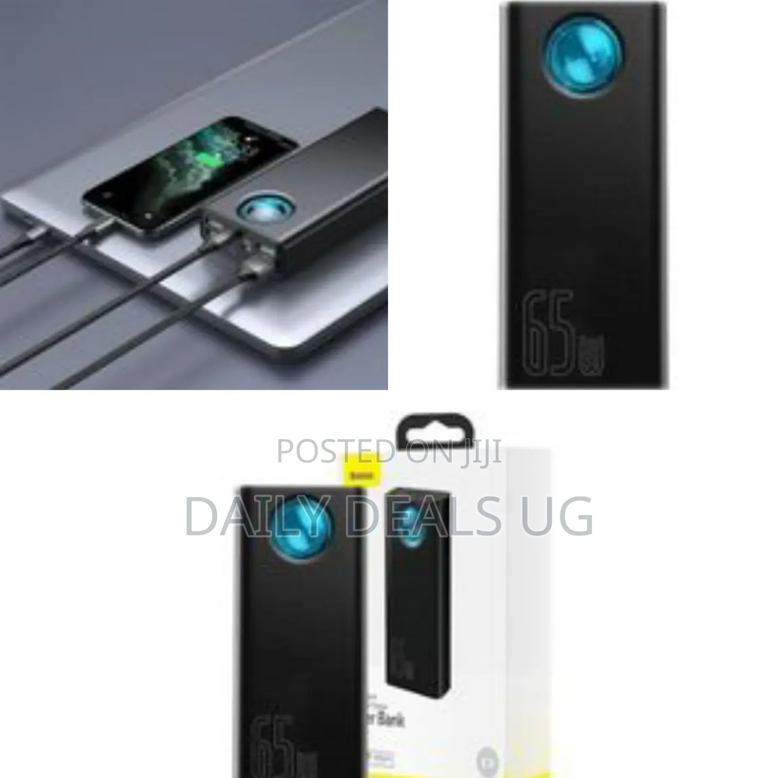 Baseus Baseus 65w Power Bank With Digital Display - Multicolor