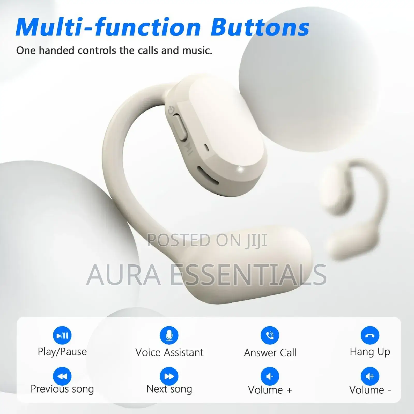 Wearable Open Ear Headphones/Earbuds