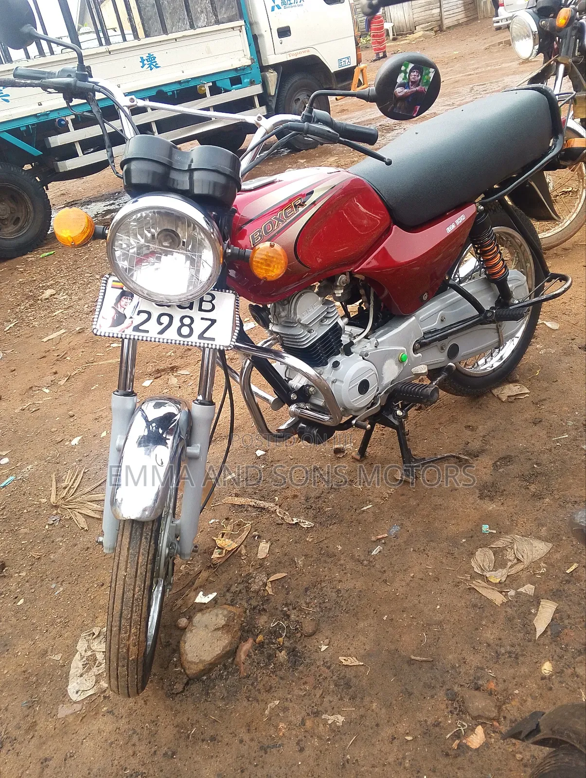 Bajaj Boxer 2024 Red