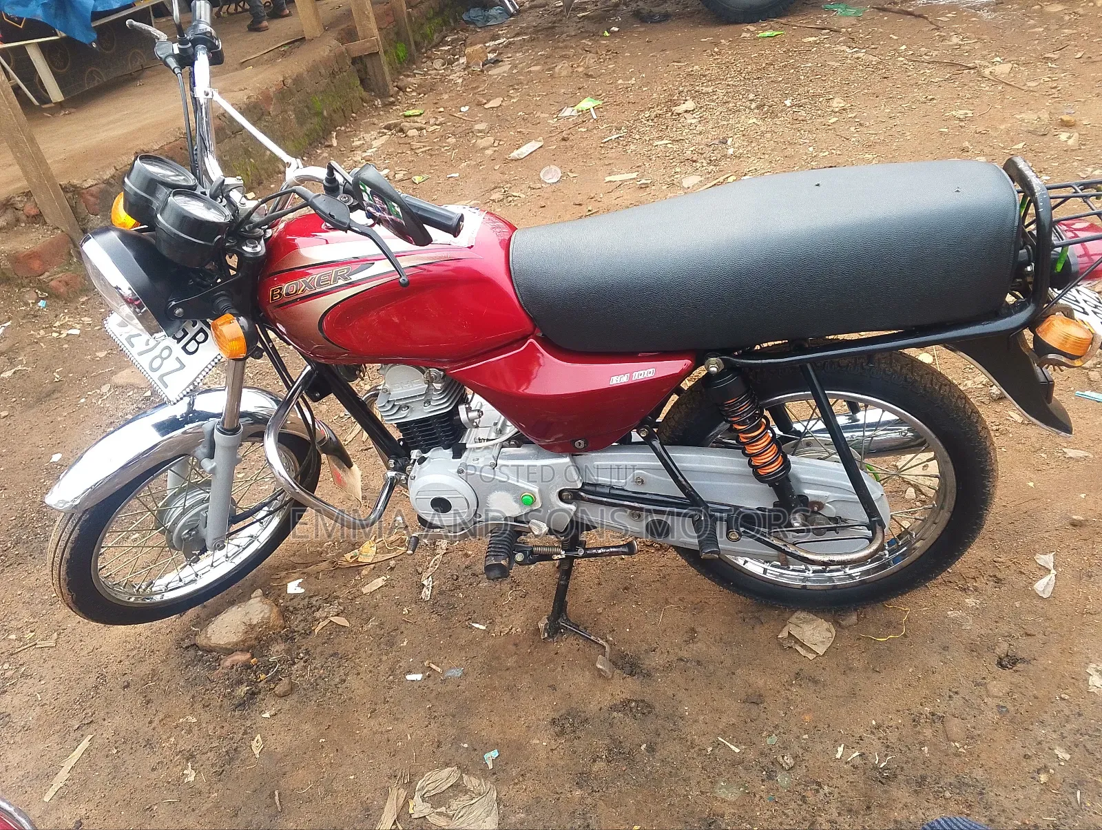 Bajaj Boxer 2024 Red