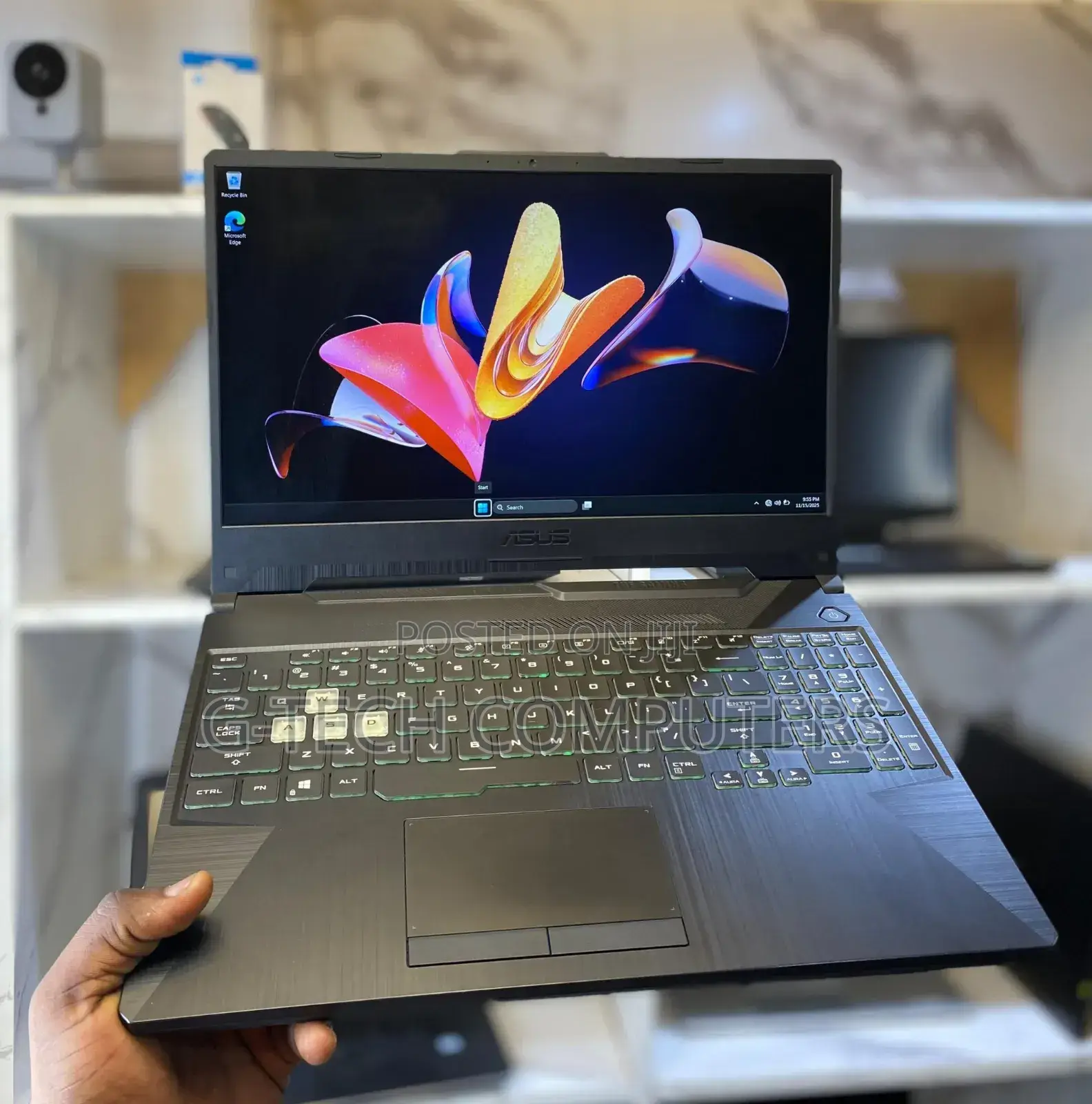 New Laptop Asus TUF Gaming FX504 16GB Intel Core I5 SSD 512GB