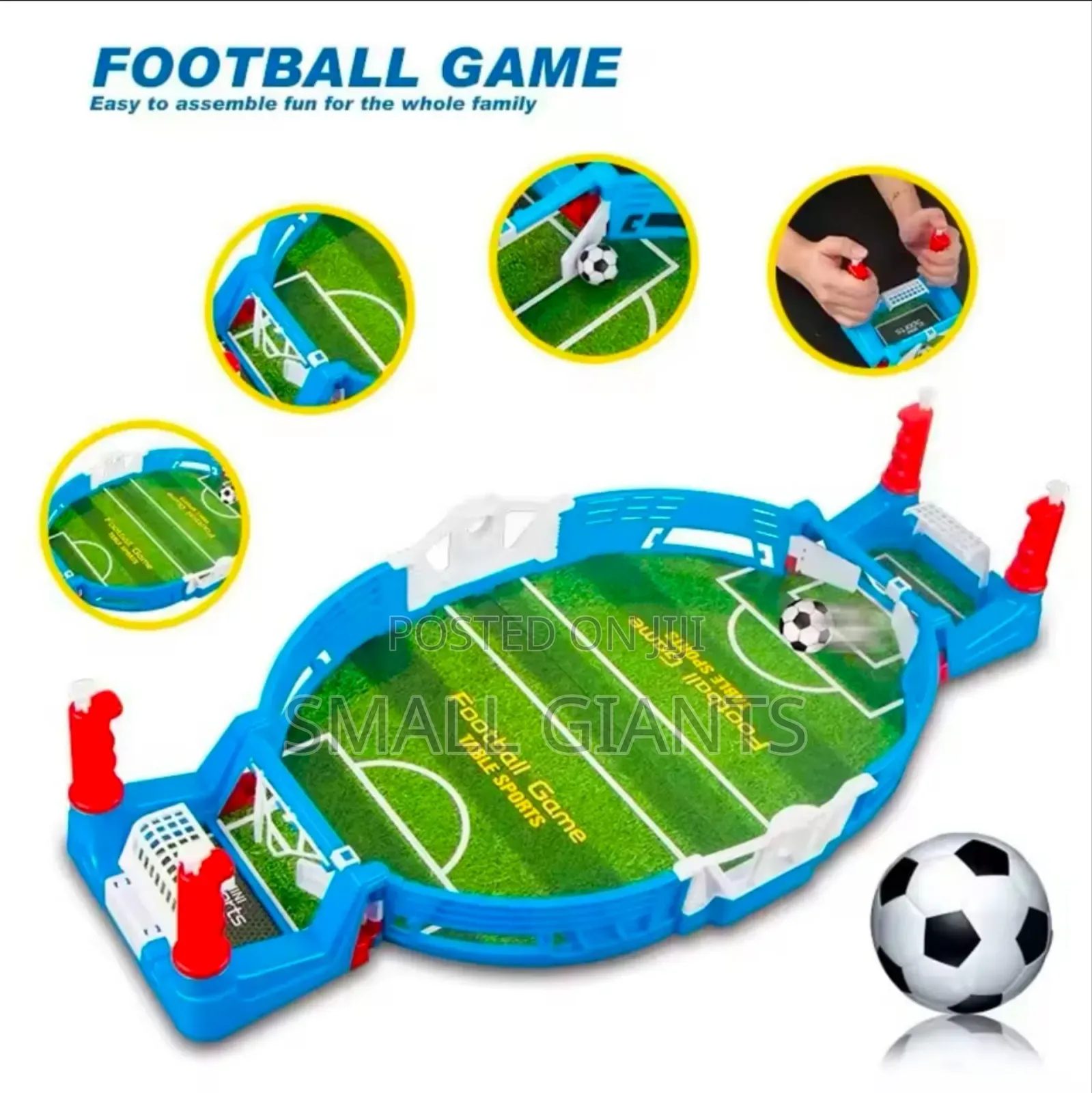 Mini Tabletop Football (Foosball) Game Set.
