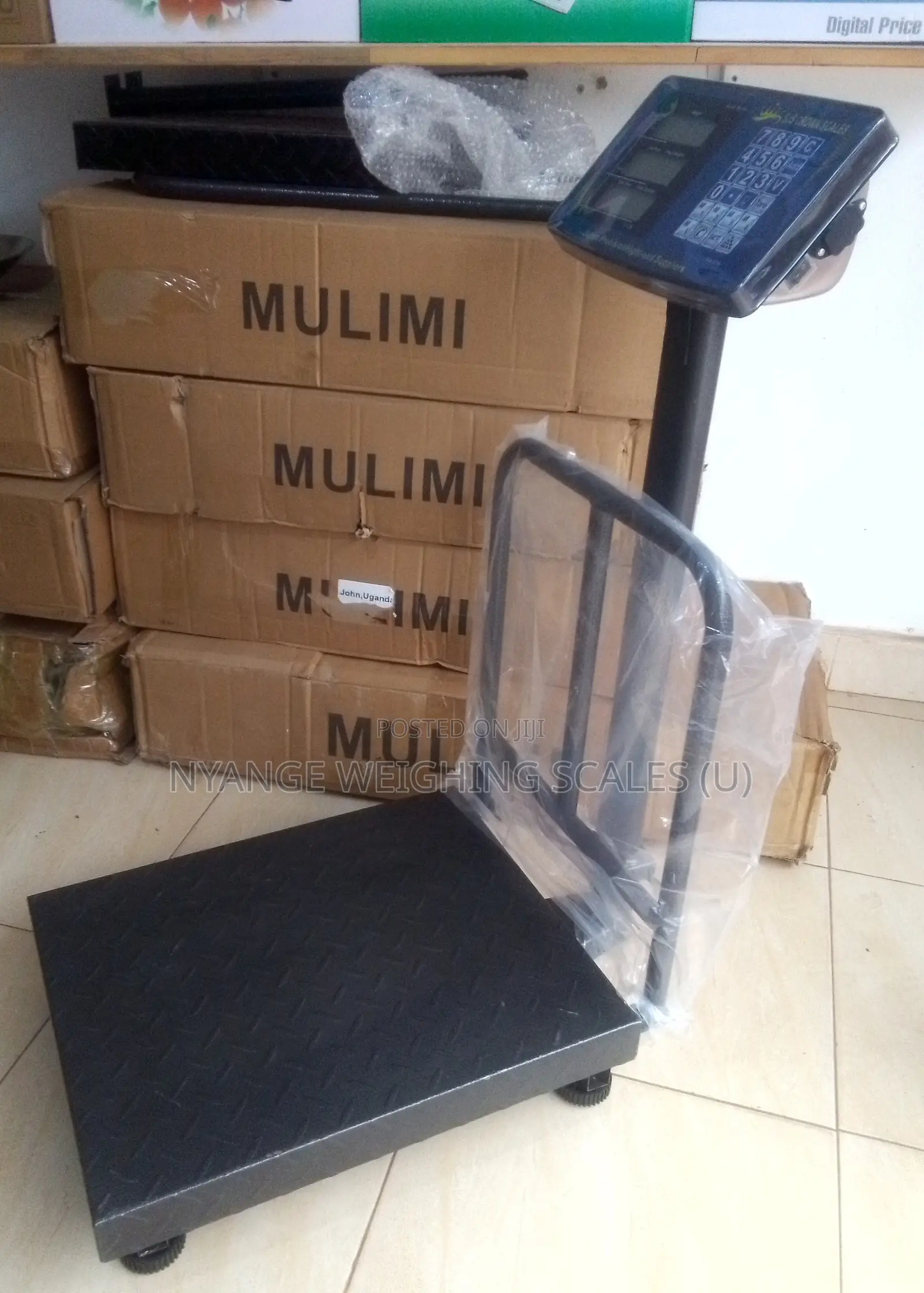 High Accuracy Platform Weighing Scales 350kg Weigh Scales