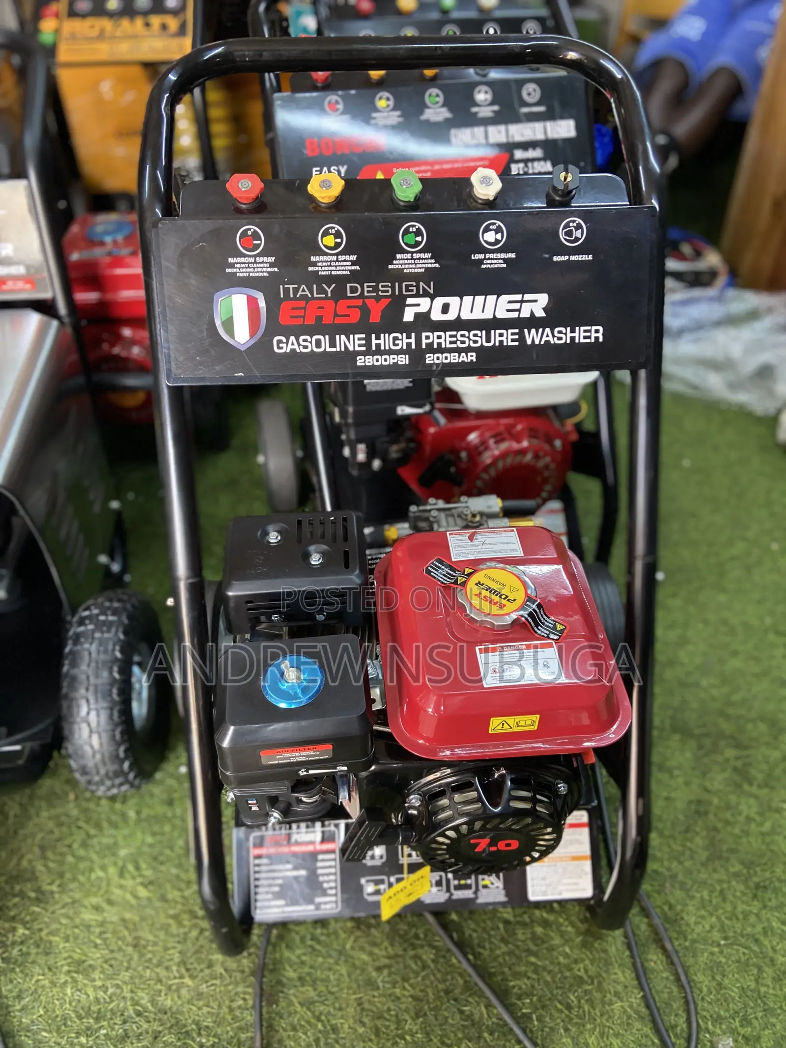 Gasoline High Pressure Washer