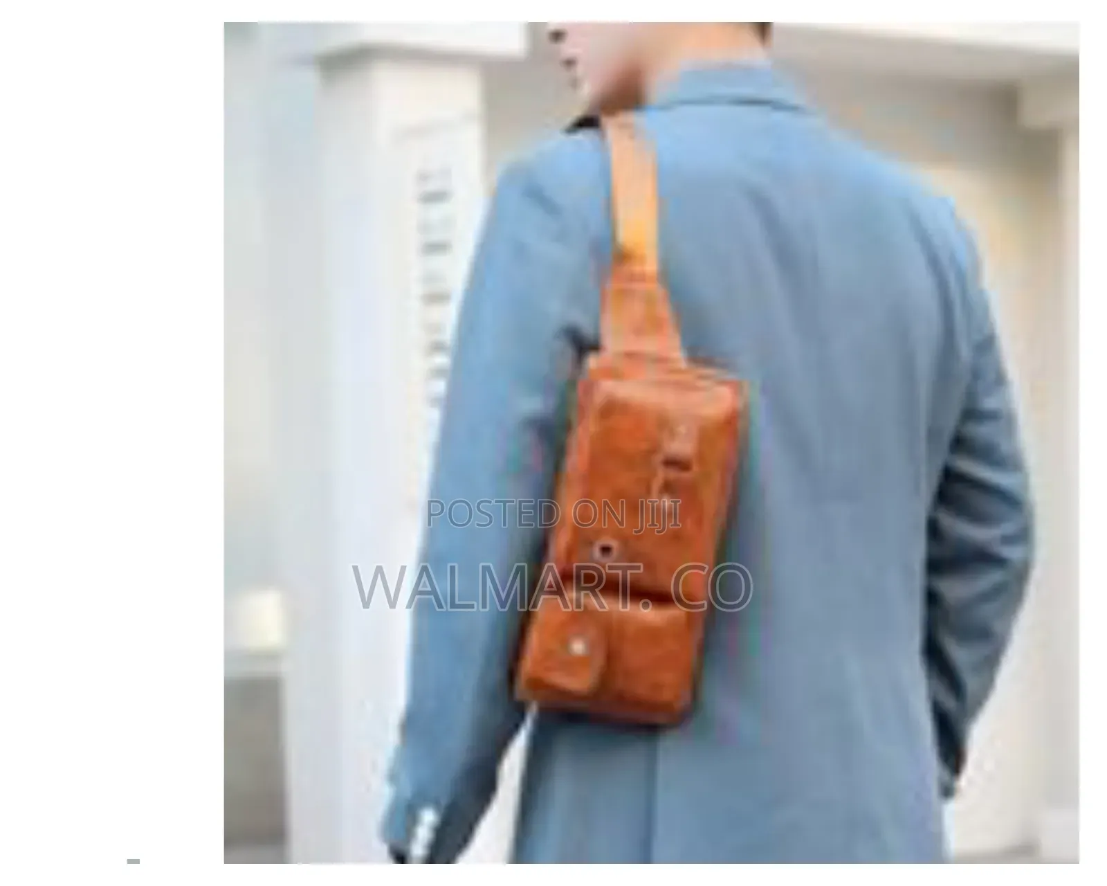Leather Hip Waist Bag for Men and Women