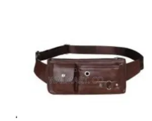 Leather Hip Waist Bag for Men and Women