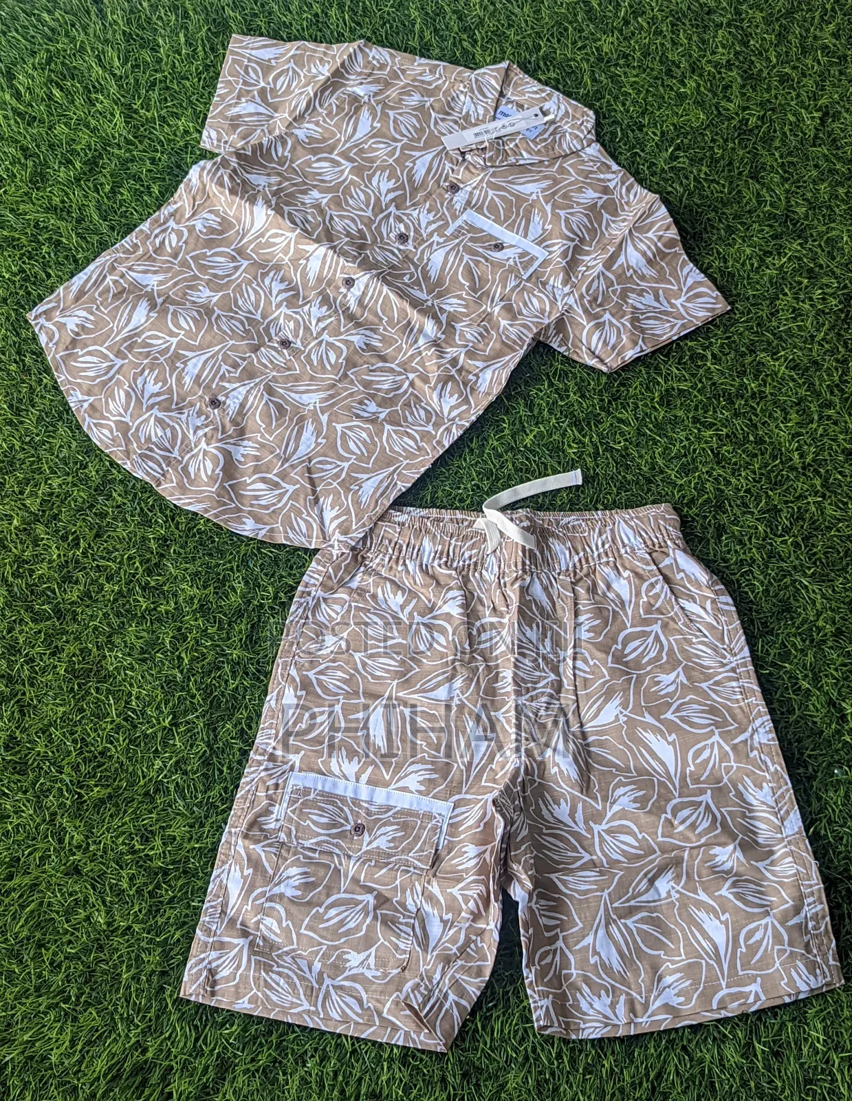 Kids Brown 2pc Set(6-16yrs)