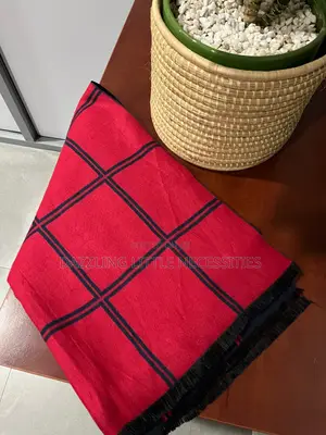 Jorine 2-Sided Woolen Pattern Scarf - Unisex