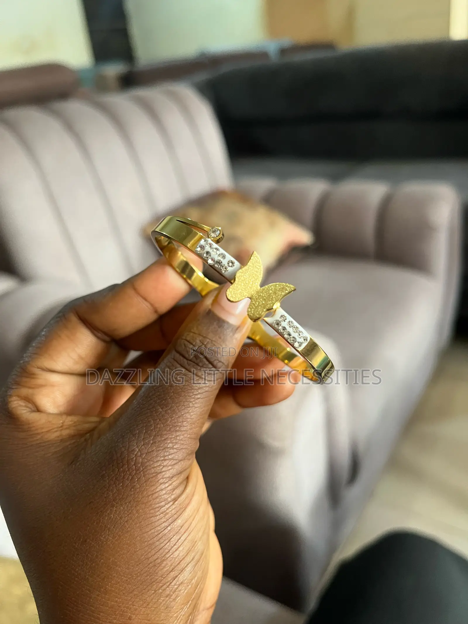 Lola Stainless Steel Bracelet for Ladies - Gold