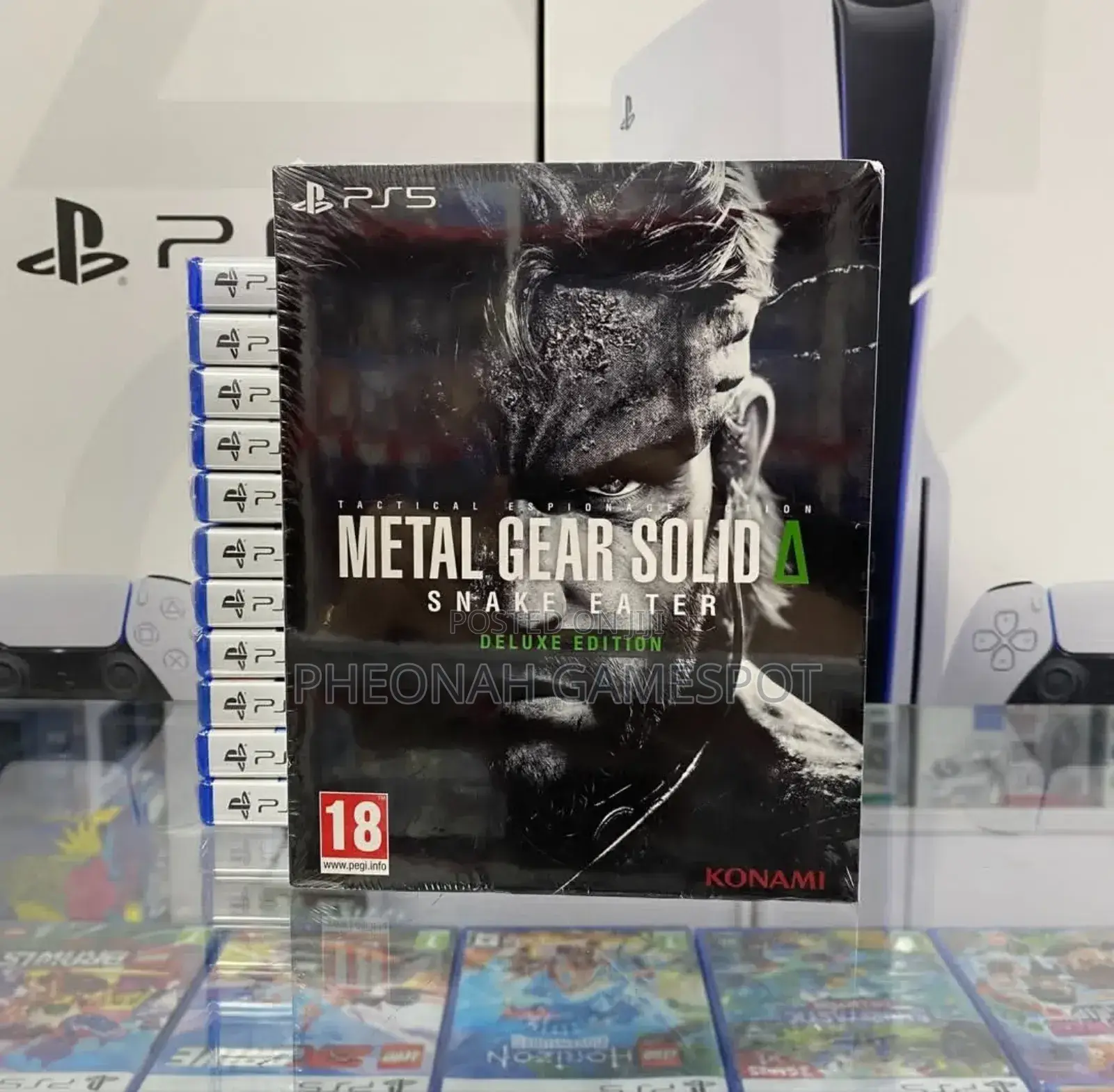 Metal Gear Solid Snake Eater: This Game Has More Action Than Luweero.
