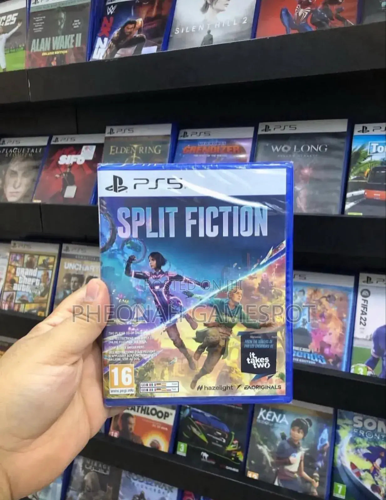 Split Fiction Game Cd for Ps5