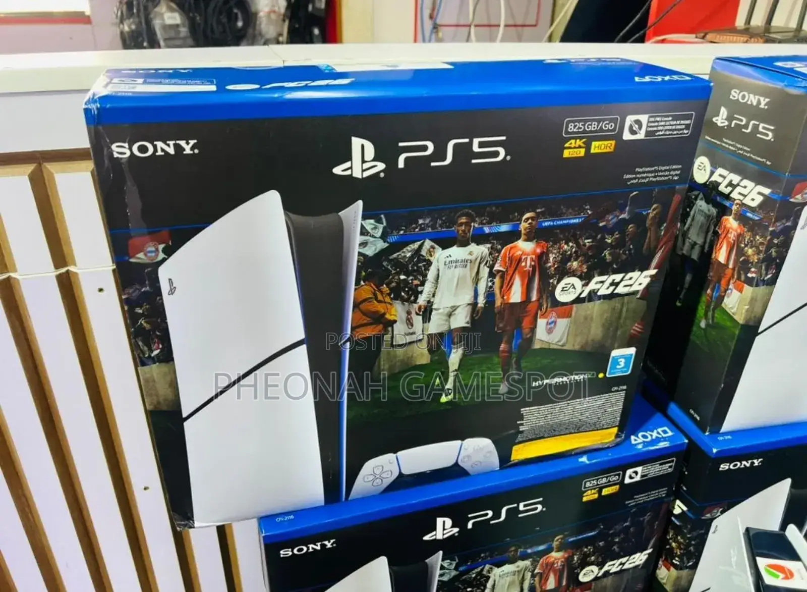 Playstation 5 Slim Digital Version Fc26 Edition. Comes Fc26 for Free