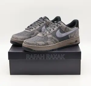 Men’S Nike Air Force 1 “07 Lv8” Snakeskin Pack Off Nior Sneakers