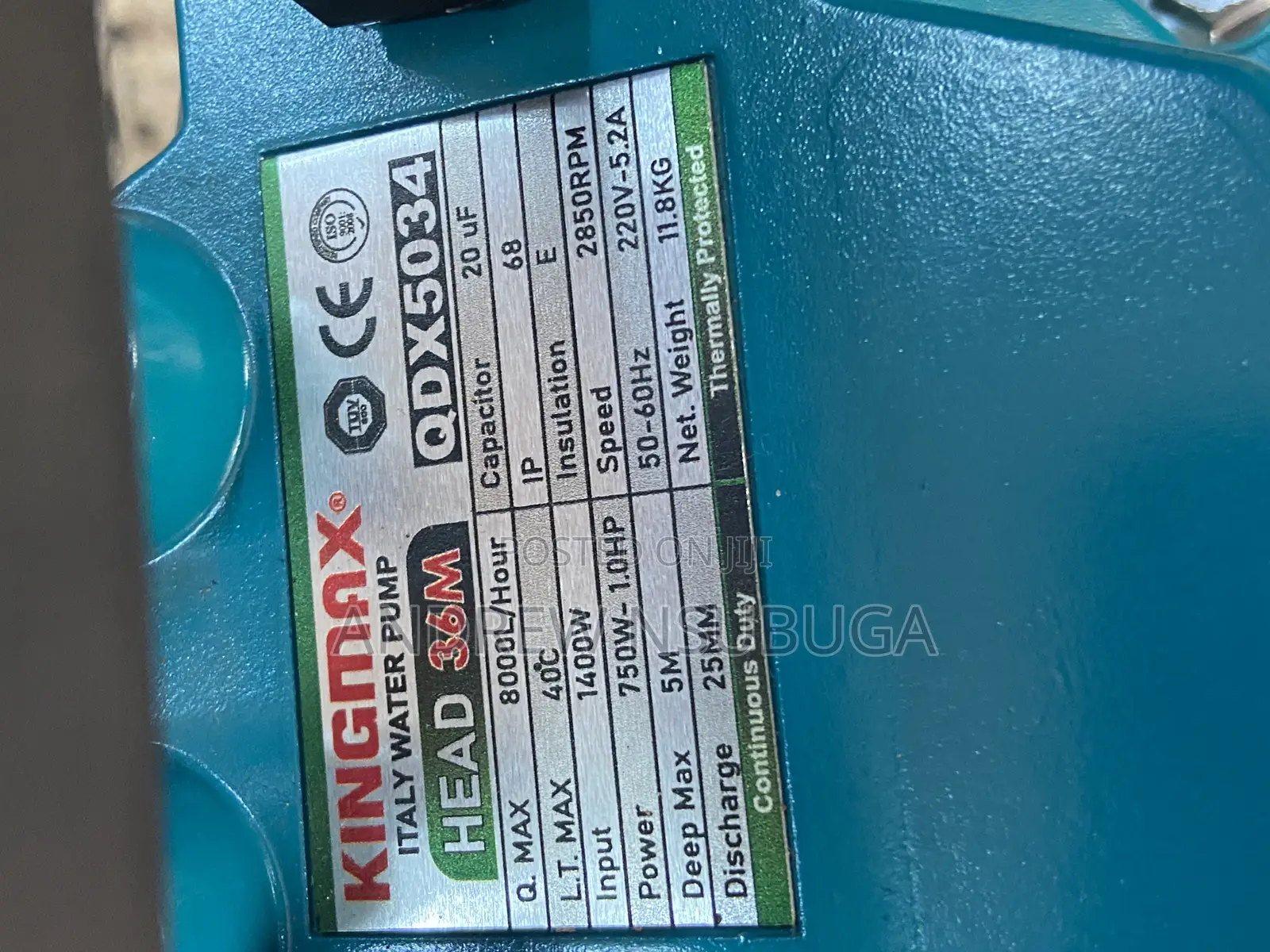 Kingmax Water Pump