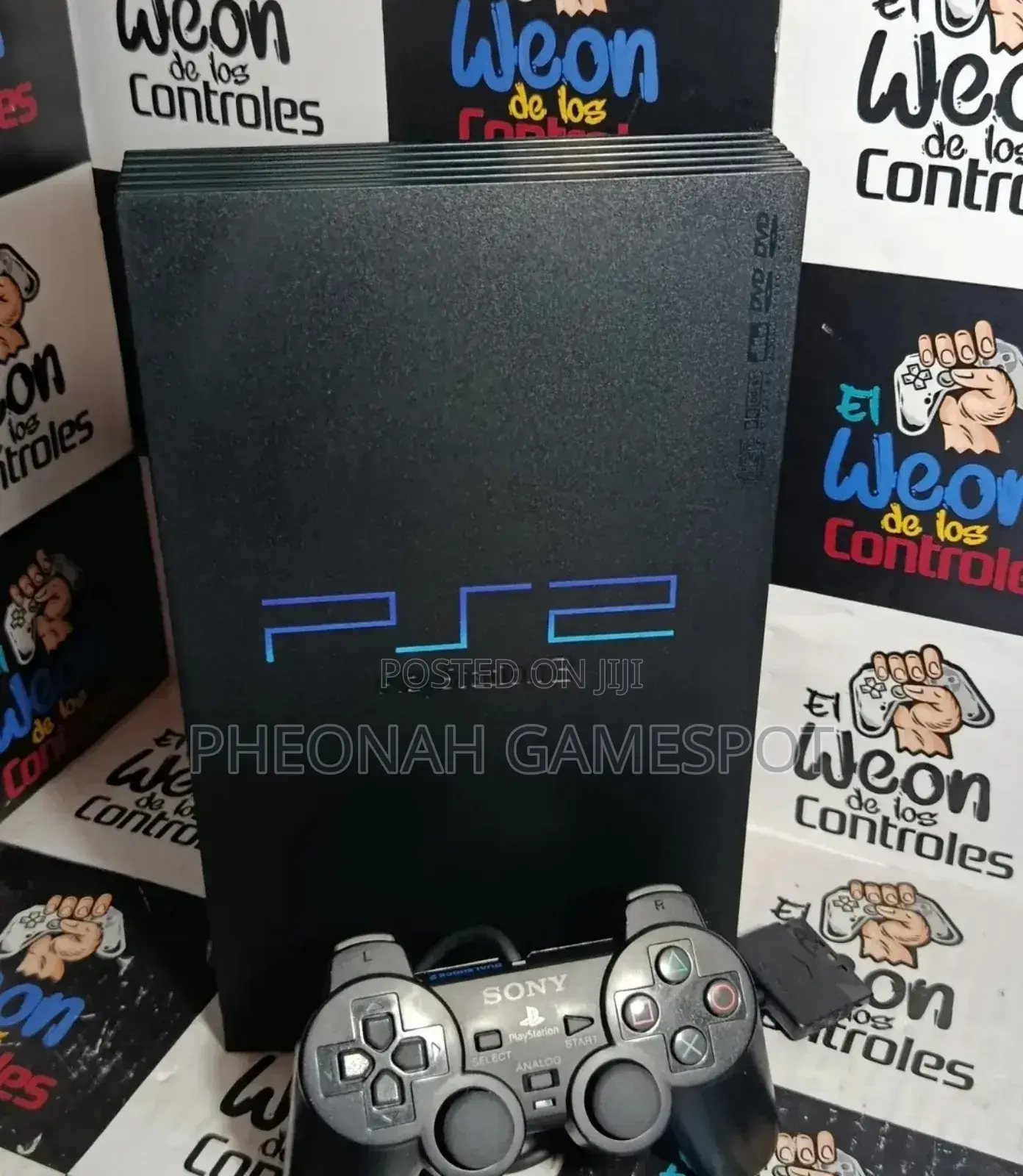 Ps2 Playstation 2 Gaming Console. It's a Fullset. 2 Pads and Games