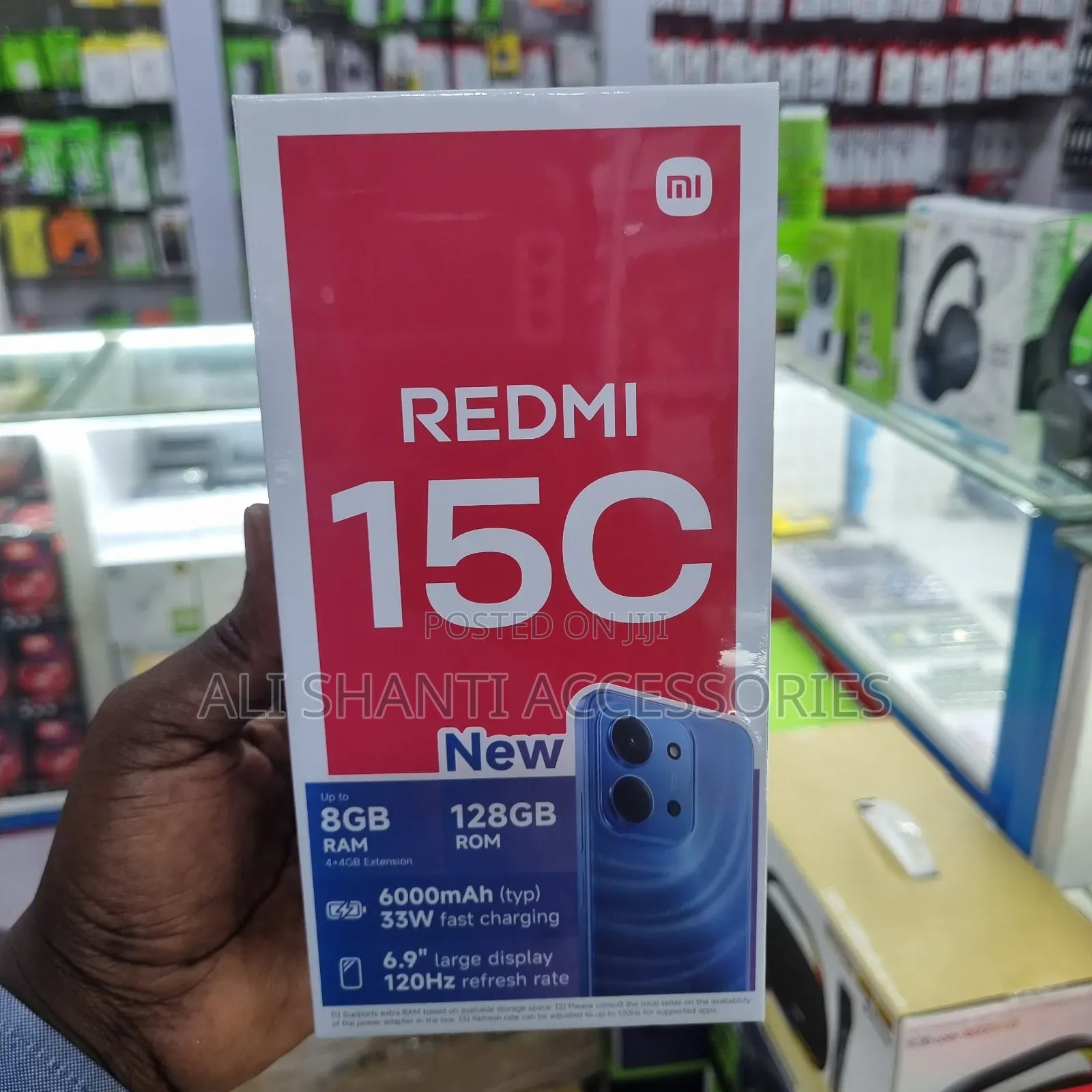 New Xiaomi Redmi 15C 4G 128 GB Red