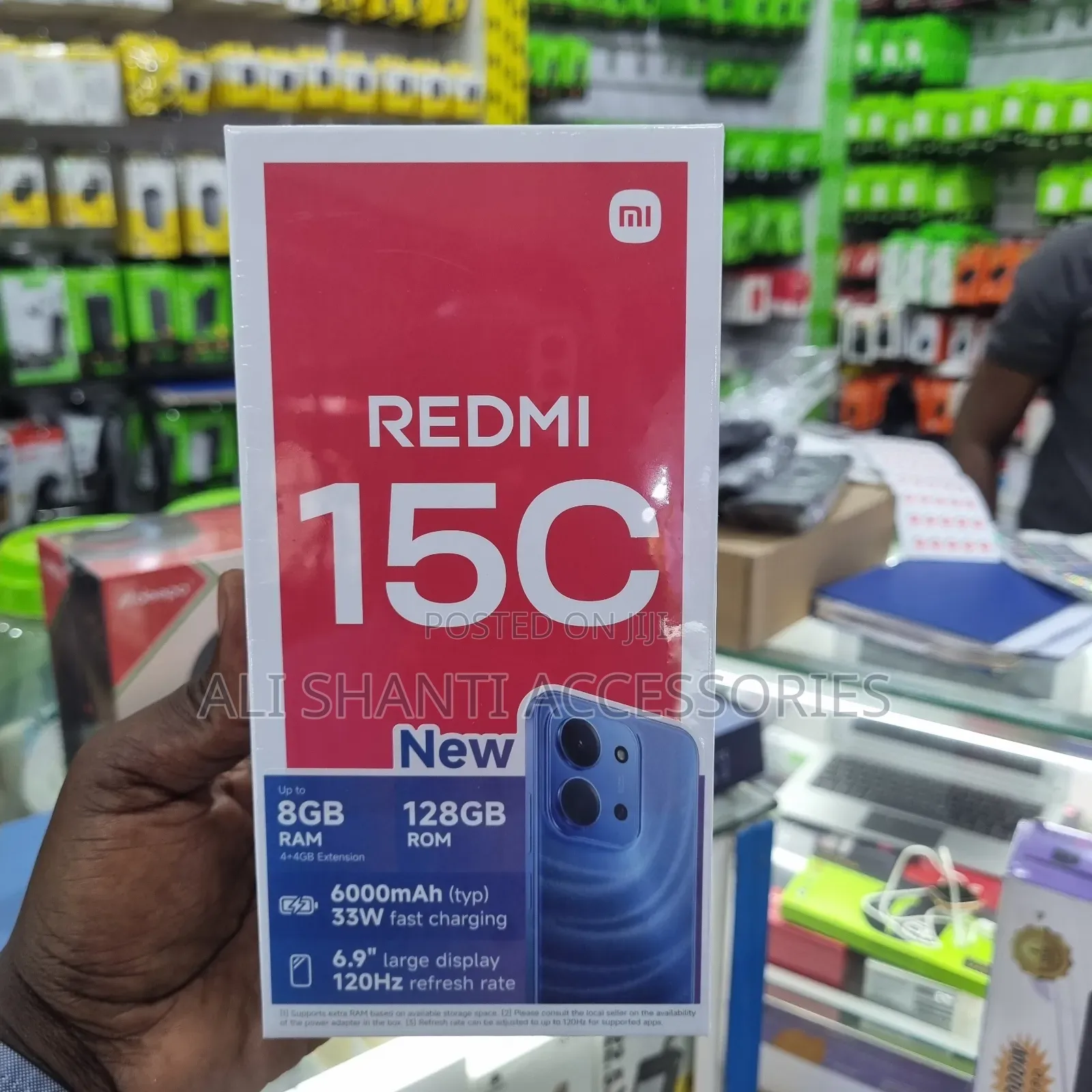 New Xiaomi Redmi 15C 4G 128 GB Red