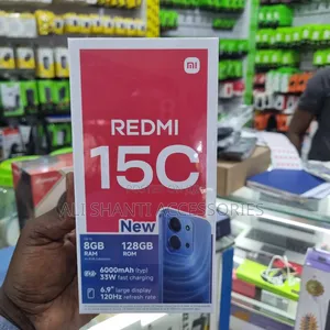New Xiaomi Redmi 15C 4G 128 GB Red