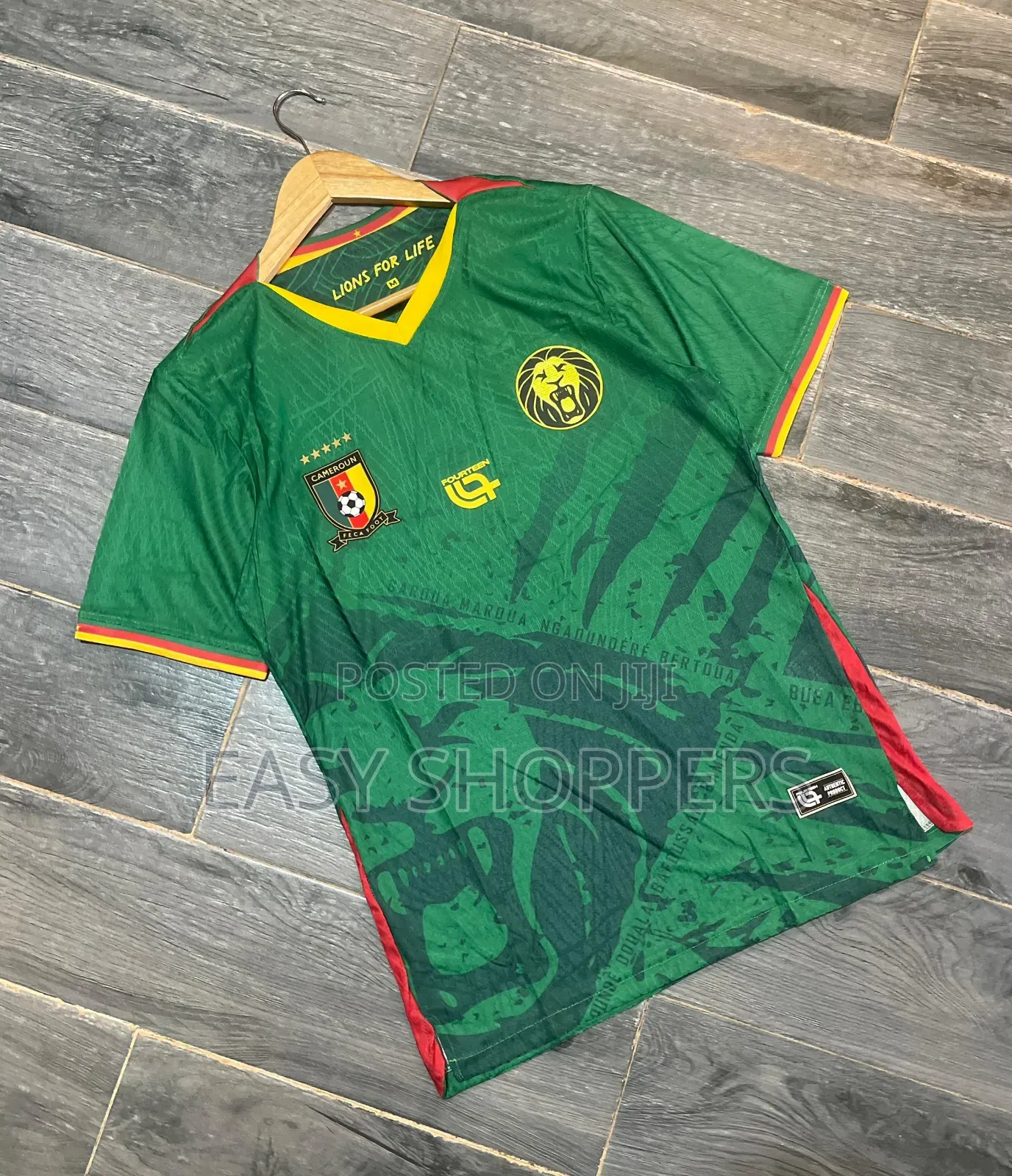 Cameroon 2025/26 Home Jersey by Fourteen