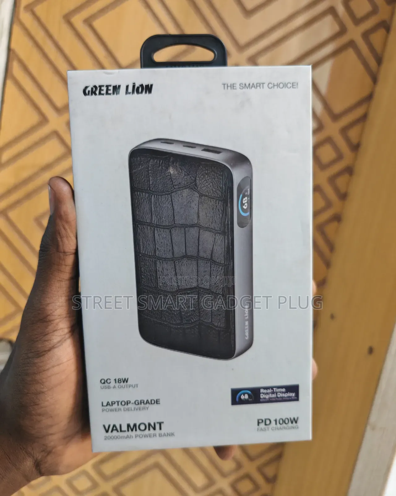 Green Lion Valmount 100watts 20.000mah Power Bank