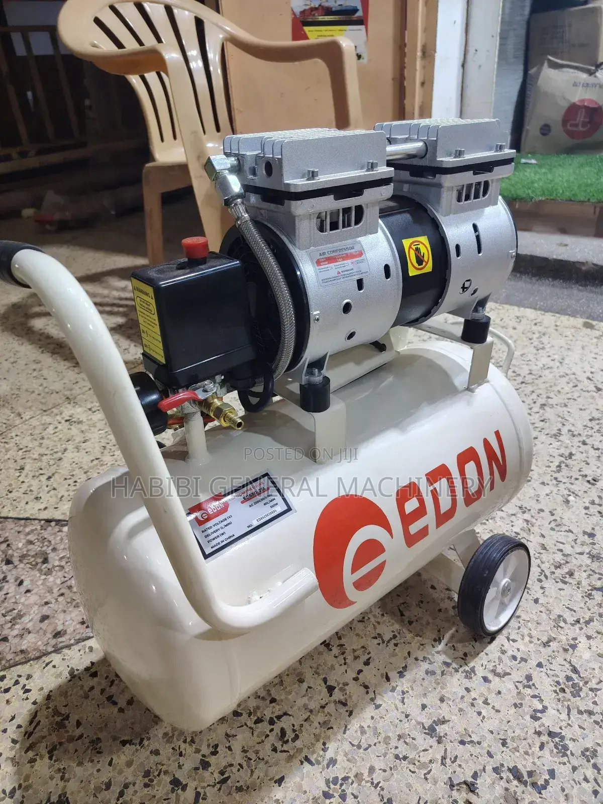 Edon 25l/Corded Electrical Silent Air Compressors