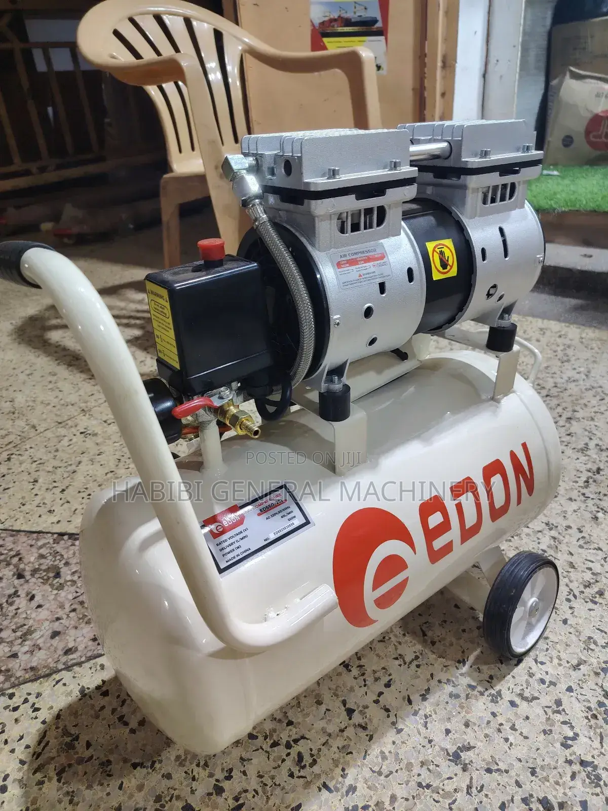 Edon 25l/Corded Electrical Silent Air Compressors