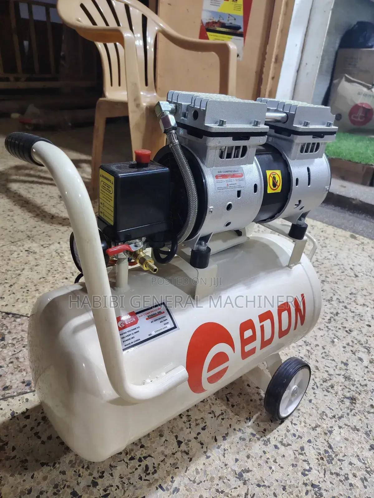 Edon 25l/Corded Electrical Silent Air Compressors