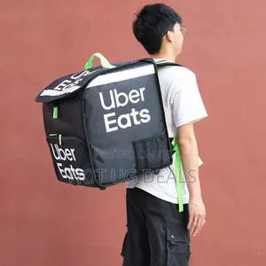 Large Pizza Insulated Thermal Sac Uber Eats Fast Food Delivery Bag