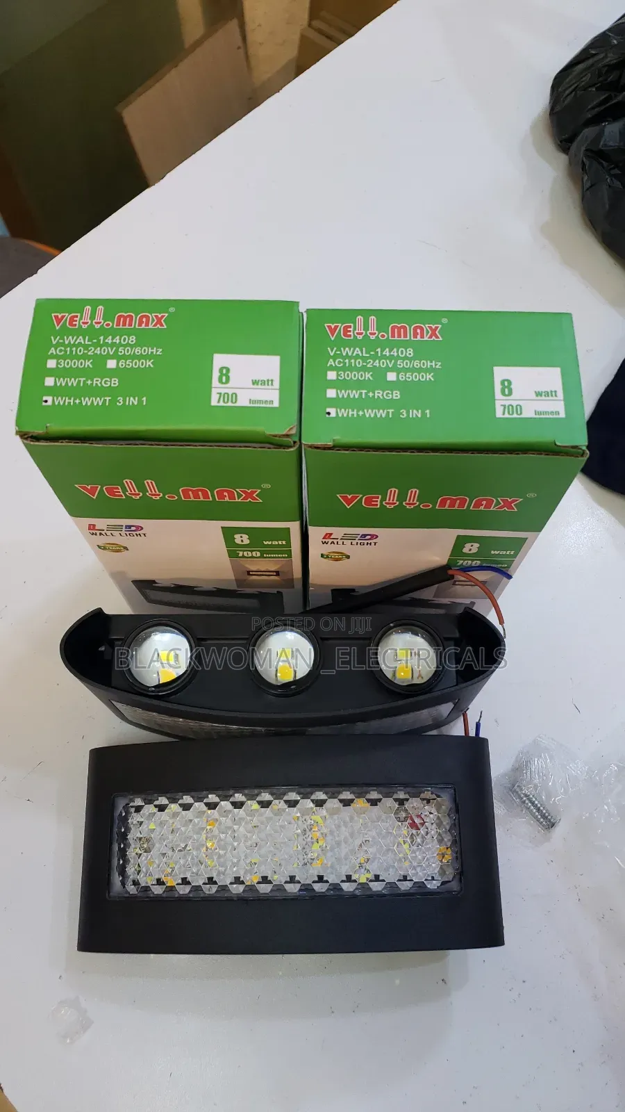 3eye Wall Light Changing 3colors White,Warm and Warmwhite